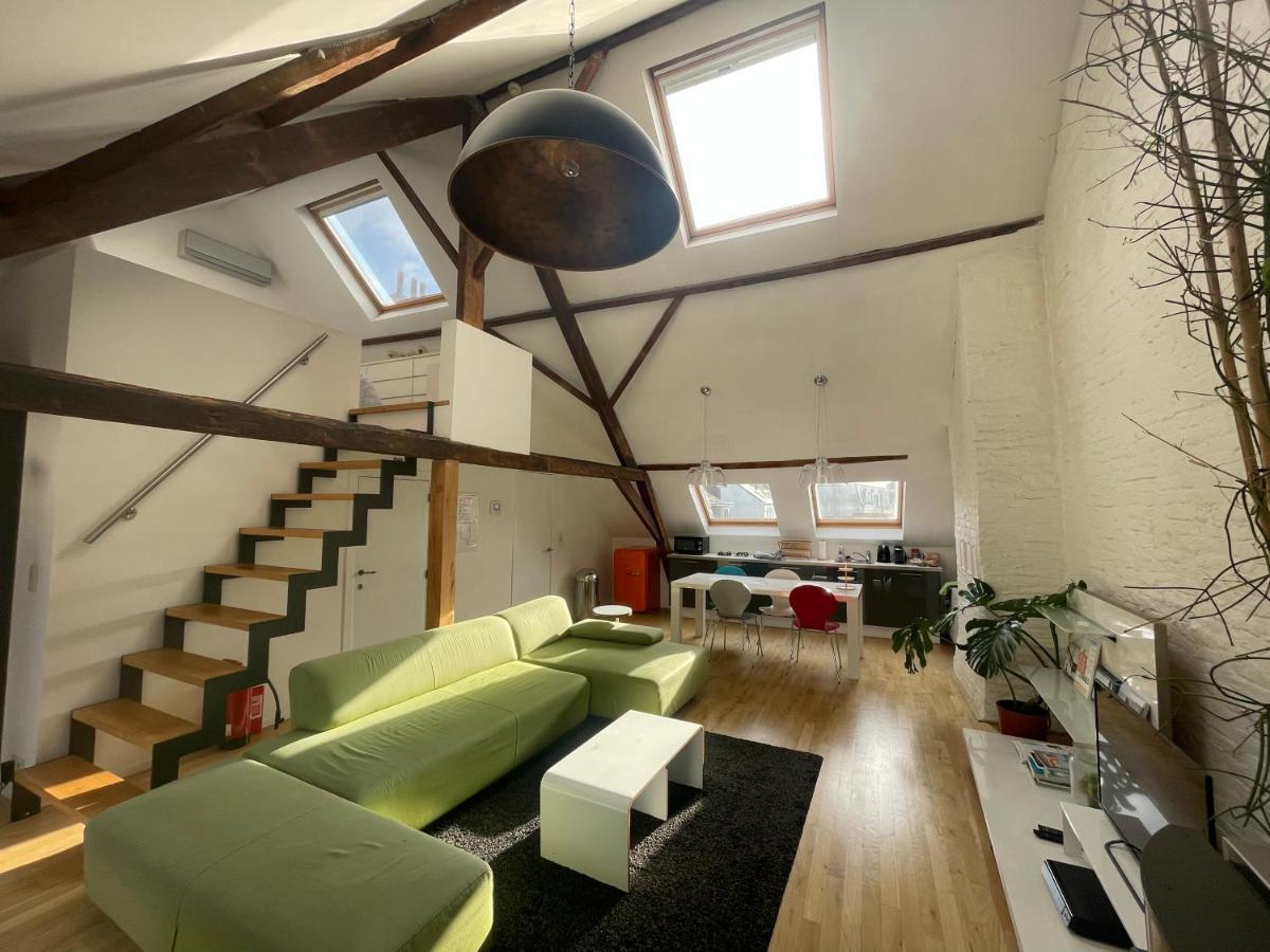 גנט Spacious Loft In The Historical Centre מראה חיצוני תמונה